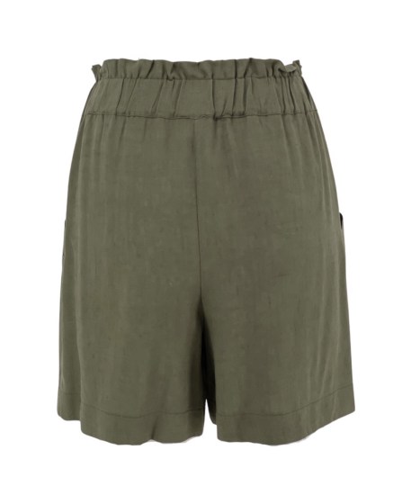 chicard linen-blend shorts1
